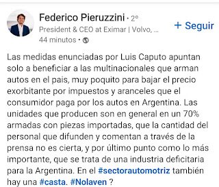 La interna menos esperada: importadores de autos vs importadores de autos