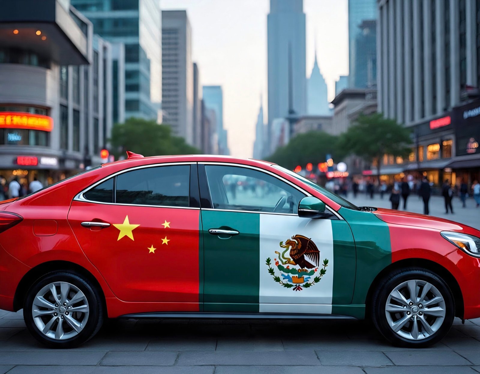 Automotrices chinas buscan copar México para desafiar los aranceles de ...